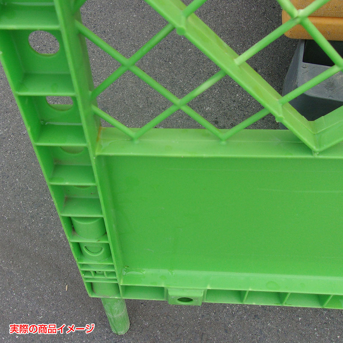 【レンタル】プラフェンスＳ－１（緑）Ｈ１１８０×Ｗ１０００