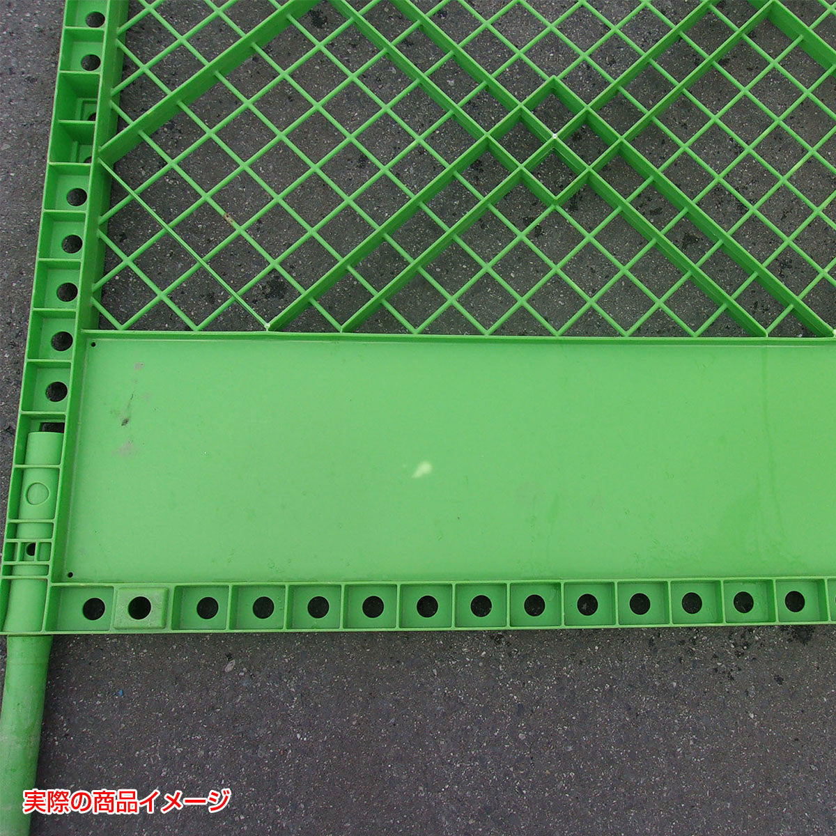 【レンタル】プラフェンスＳ－１（緑）Ｈ１１８０×Ｗ１０００