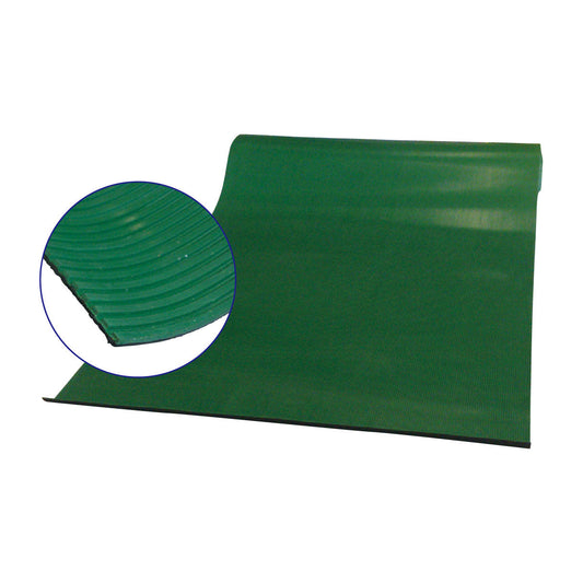 【レンタル】歩行者用　Ｂ山ゴムマット１０Ｍ　１Ｍ巾×３ｔ（筋入りゴムマット）　仮設養生用