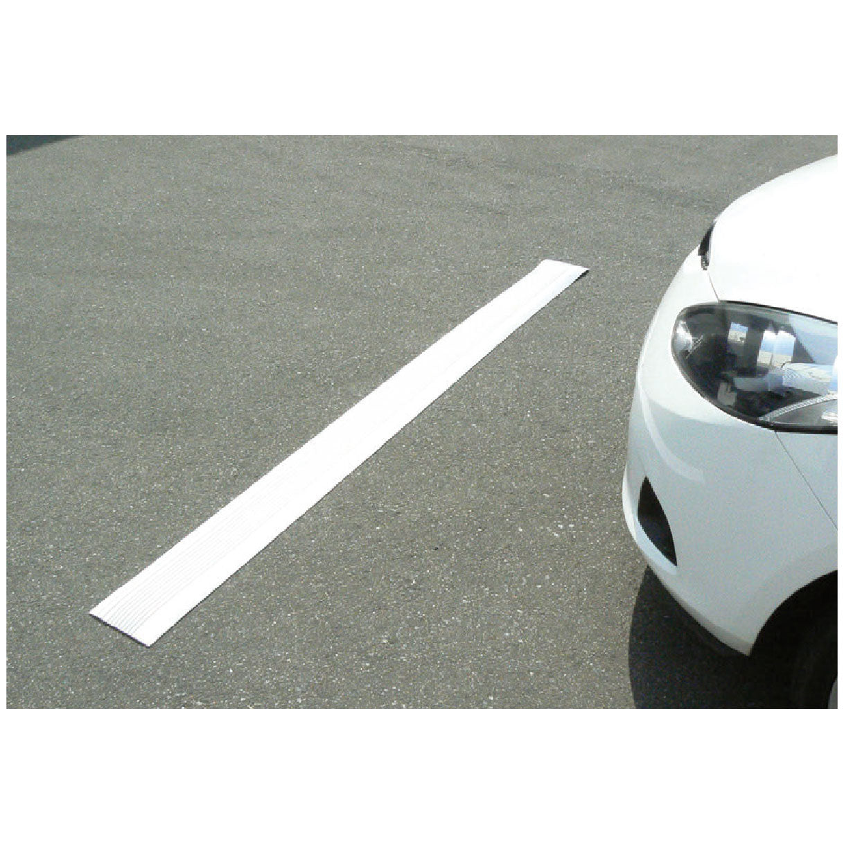 【レンタル】仮設停止ラインＷ　Ｗ３００×Ｌ２５００×１０ｔ