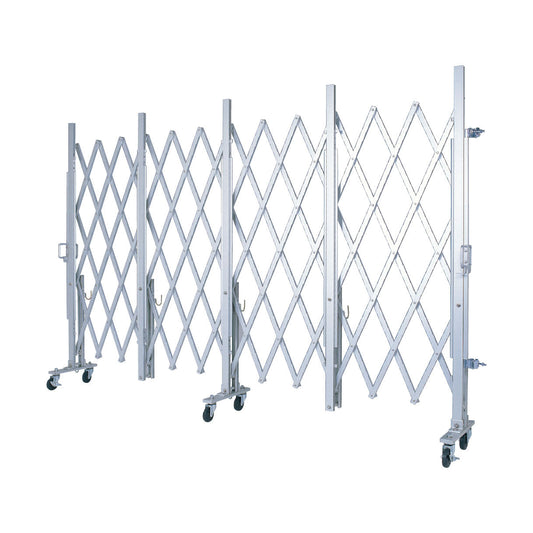 【レンタル】仮設バリケード　アルミゲート　ＥＸＧ１２３０傾斜１．２Ｘ３．０（４Ｍ可）