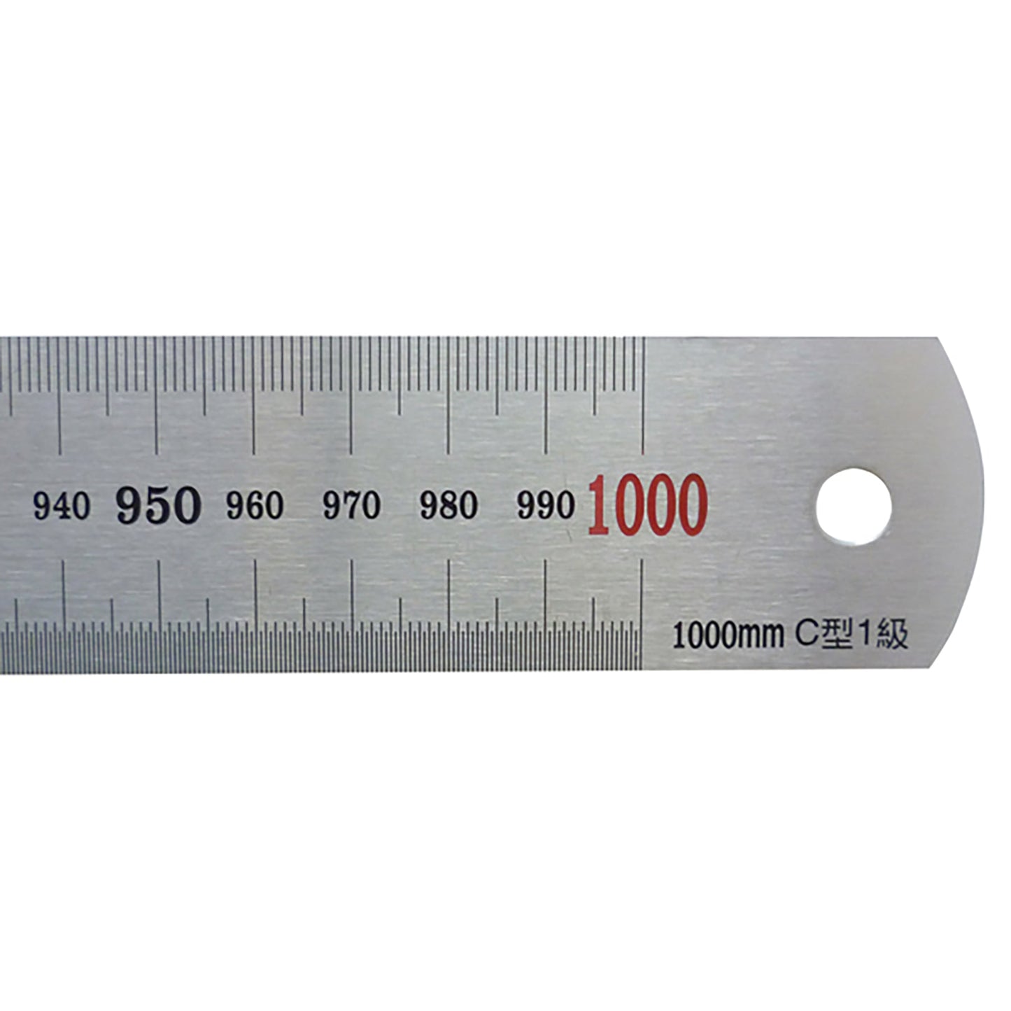 ステンシルバー直尺　３００ｍｍ