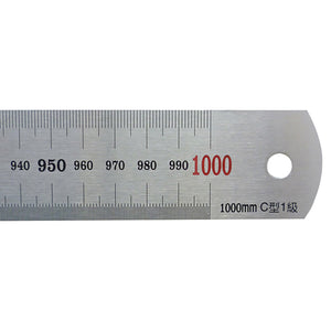 ステンシルバー直尺　１５０ｍｍ