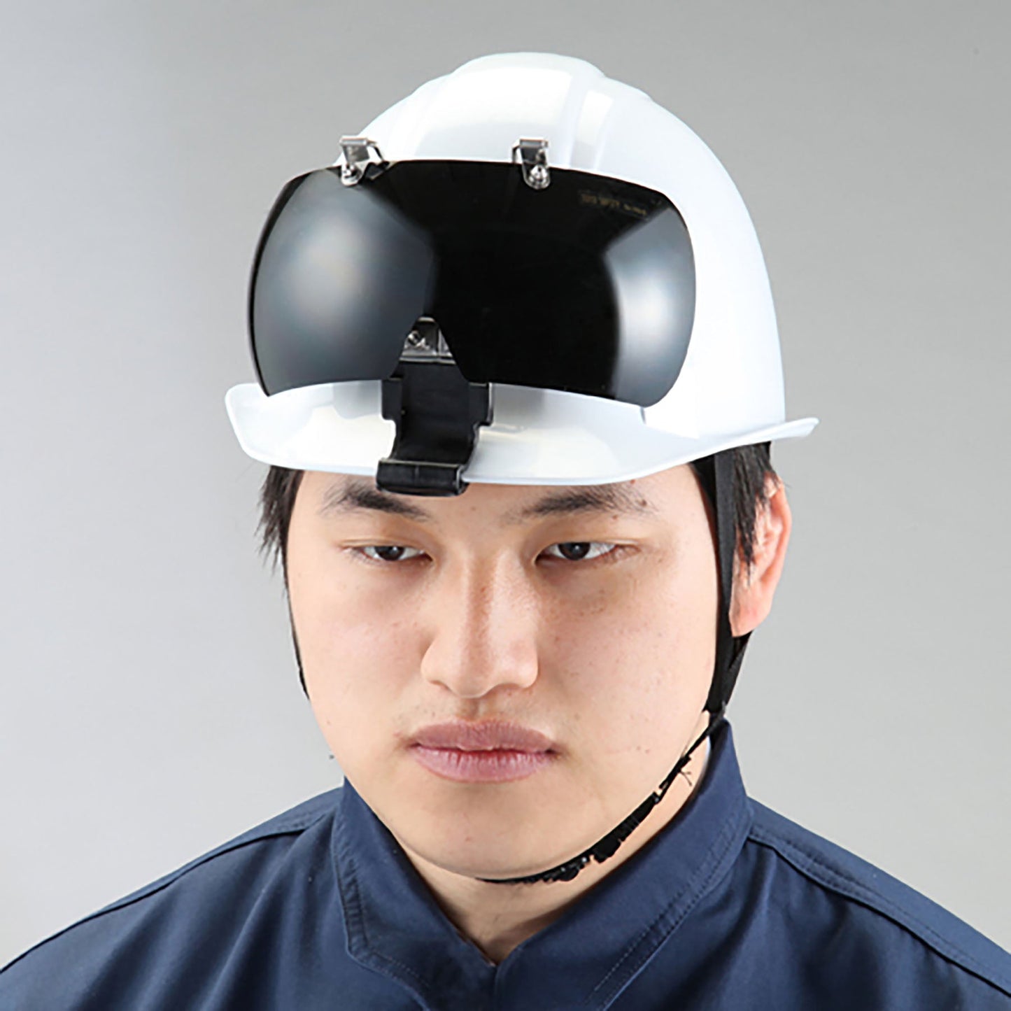 ＃１１　ヘルメット取付めがね