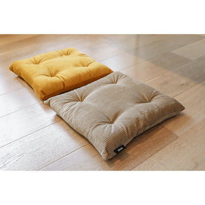 コーデュロイ　クッション　ＭＹＳ　ＳＥＡＴ　ＣＵＳＨＩＯＮ　－ＣＯＲＤＵＲＯＹ－　Ｍｕｓｔａｒｄ