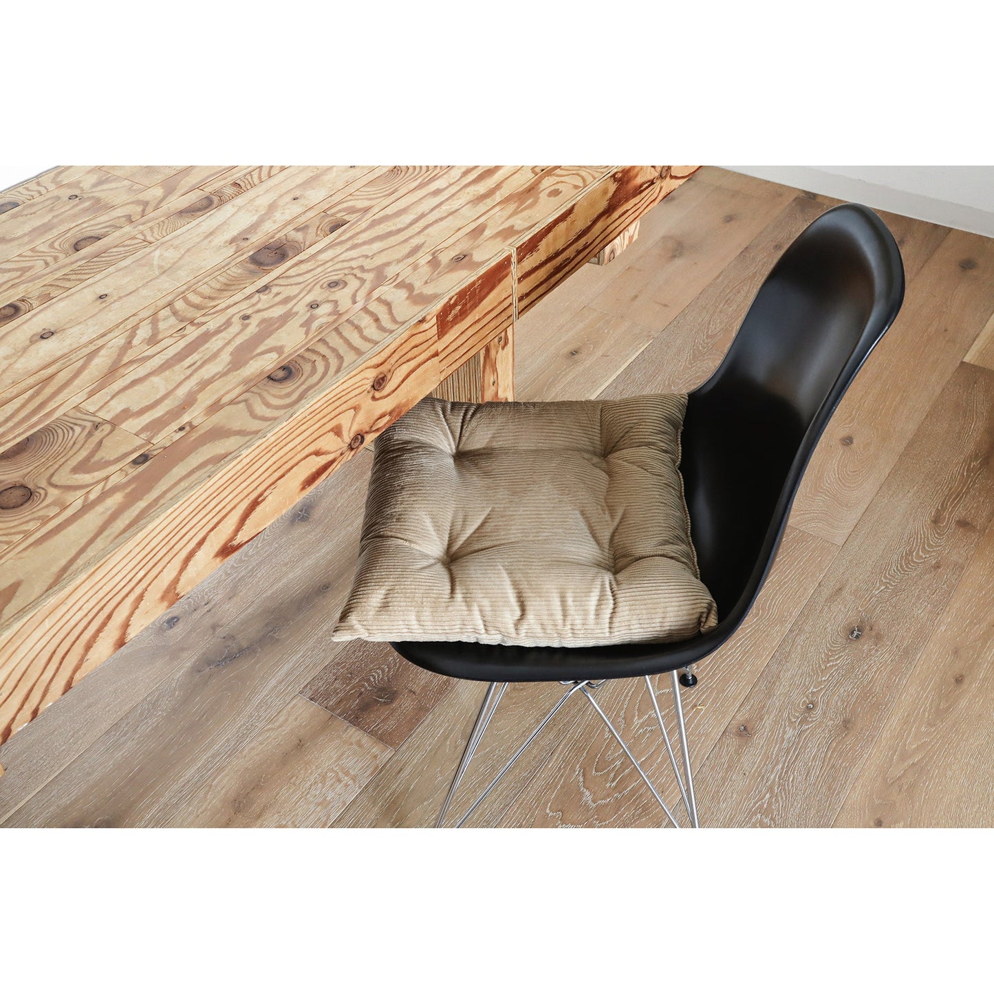 コーデュロイ　クッション　ＭＹＳ　ＳＥＡＴ　ＣＵＳＨＩＯＮ　－ＣＯＲＤＵＲＯＹ－　Ｂｅｉｇｅ