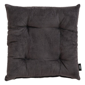 コーデュロイ　クッション　ＭＹＳ　ＳＥＡＴ　ＣＵＳＨＩＯＮ　－ＣＯＲＤＵＲＯＹ－　Ｃｈａｒｃｏａｌ　Ｂｌａｃｋ