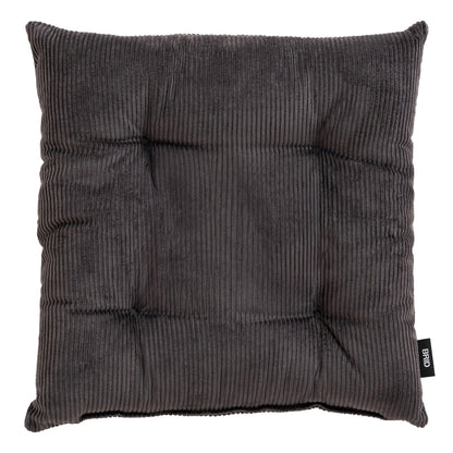 コーデュロイ　クッション　ＭＹＳ　ＳＥＡＴ　ＣＵＳＨＩＯＮ　－ＣＯＲＤＵＲＯＹ－　Ｃｈａｒｃｏａｌ　Ｂｌａｃｋ