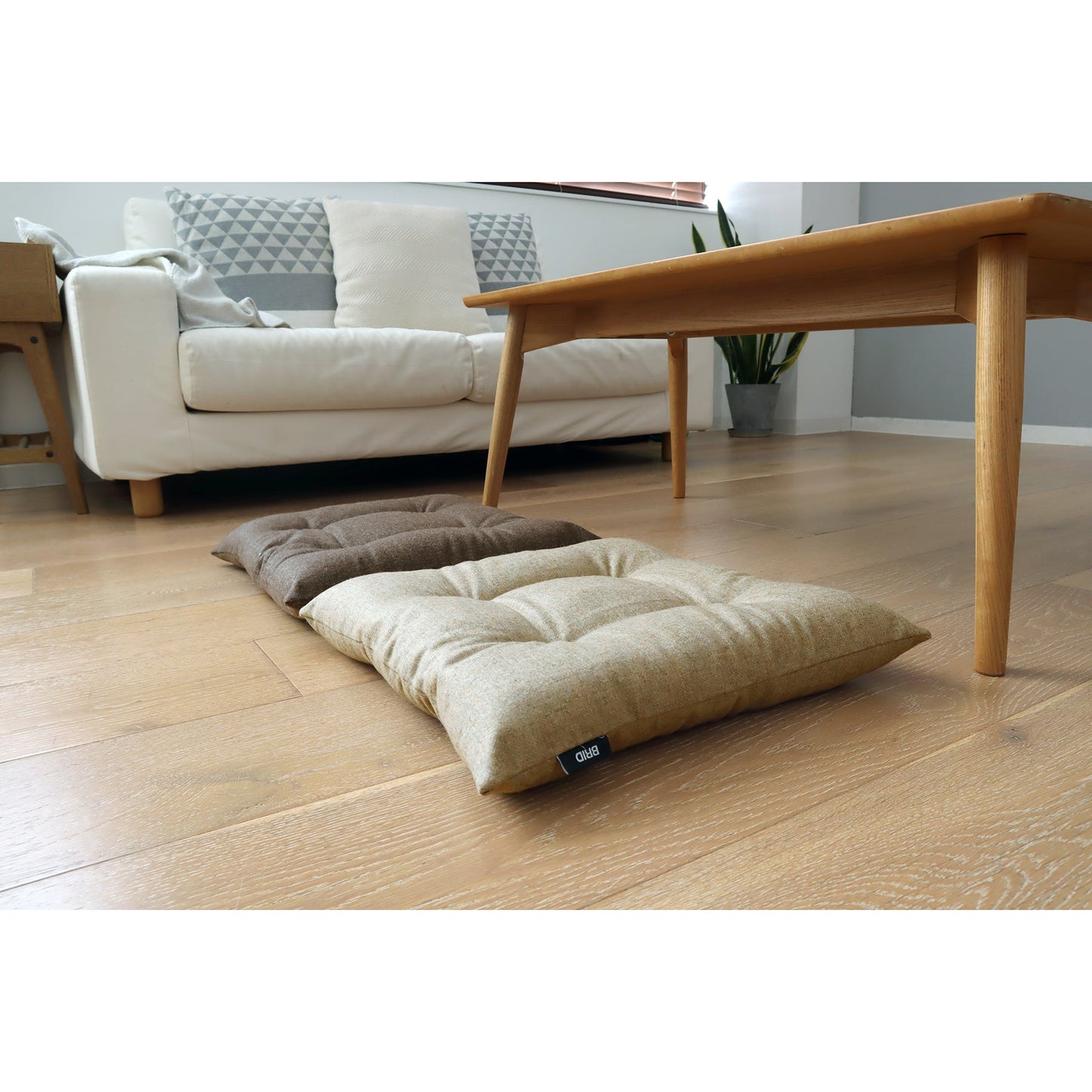 ウール　クッション　ＭＹＳ　ＳＥＡＴ　ＣＵＳＨＩＯＮ　－ＲＥ：ＷＯＯＬ－Ｂｅｉｇｅ