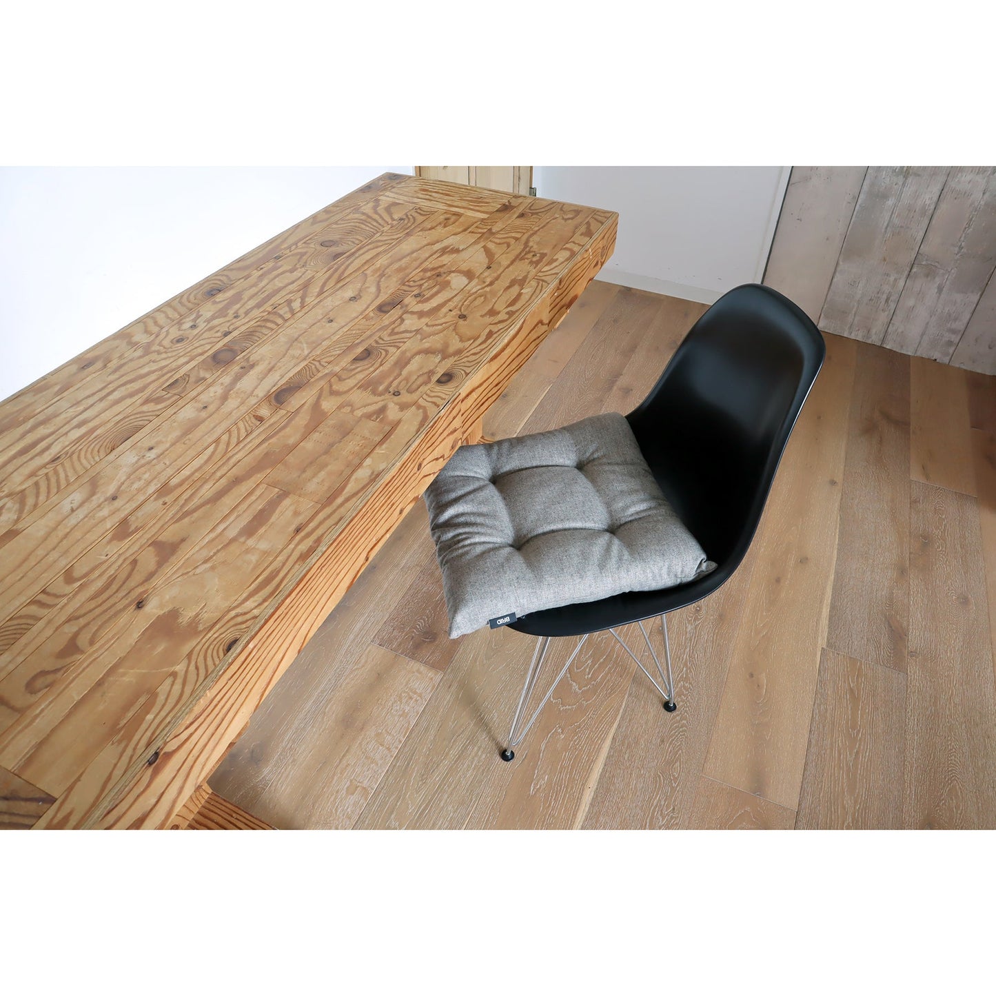 ウール　クッション　ＭＹＳ　ＳＥＡＴ　ＣＵＳＨＩＯＮ　－ＲＥ：ＷＯＯＬ－Ｇｒａｙ