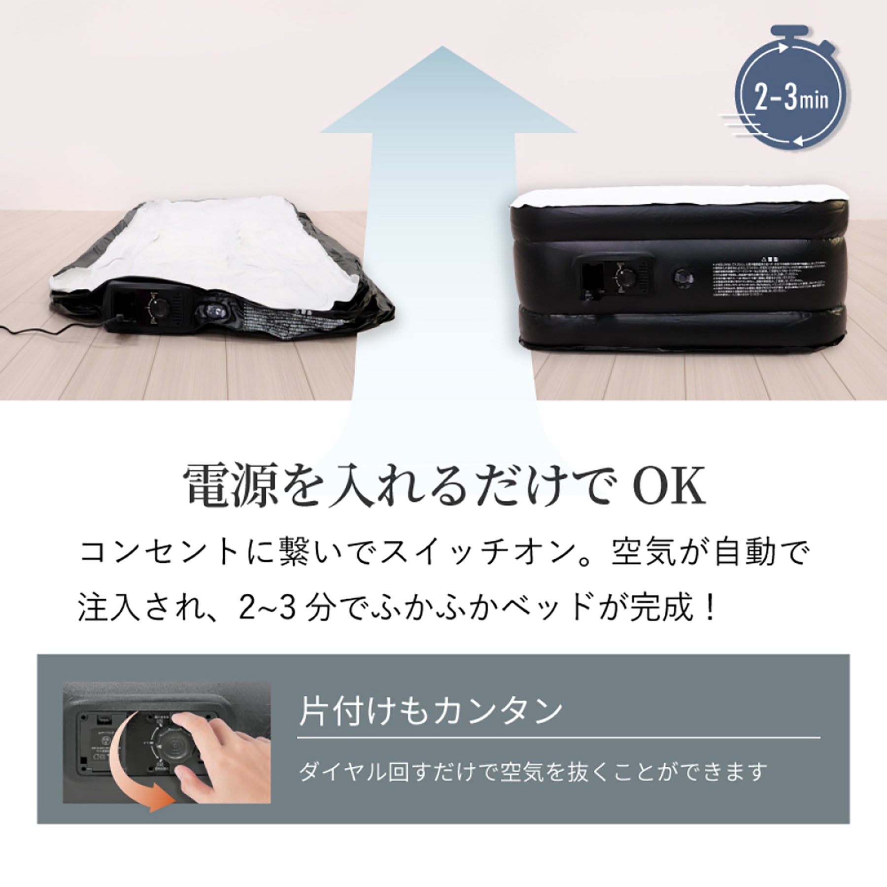 電動エアーベッド シングル – GREEN CROSS-select 工事現場の