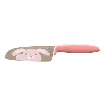 子供用包丁グーテ　１０５ｍｍ　うさぎ（ピンク）