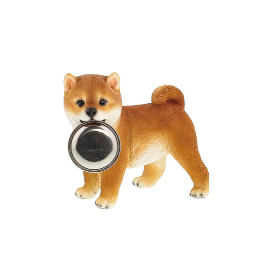 動物オブジェ　シバ（ごはんちょうだい）