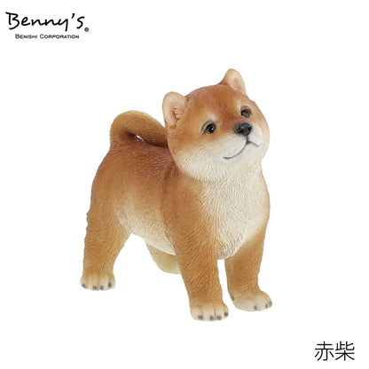 動物オブジェ　赤柴