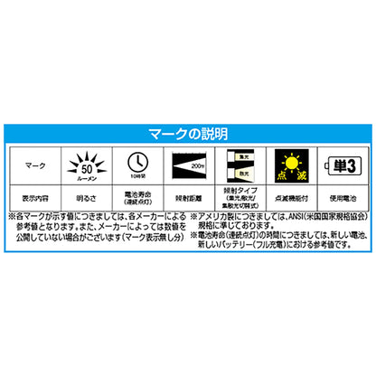 ［充電式］　フラッシュライト／ＬＥＤ