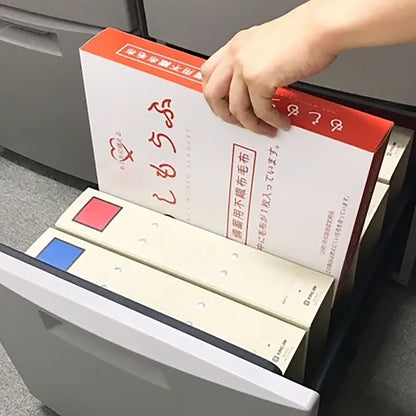 災害備蓄用不織布毛布　もしもうふ　化粧箱付き