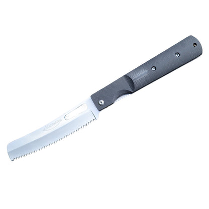Ｍａｓａｎｏキャンプナイフ　４４０：Ｇ１０ＢＫ　タイプＤ　パン切冷凍型