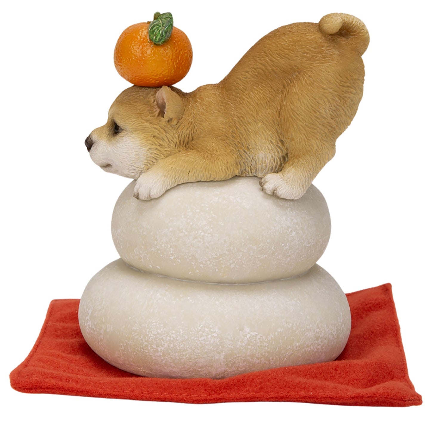 鏡餅飾り　柴犬