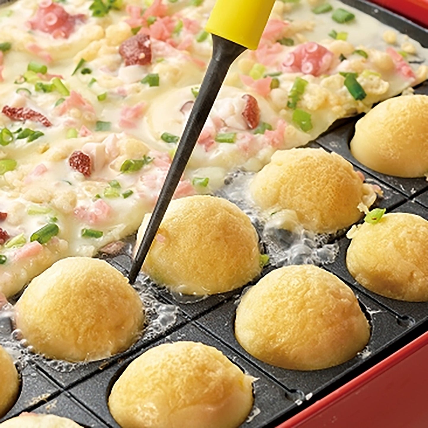 やきやきパーティ　たこ焼き器具３点セット