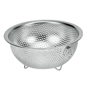 シェフズボウル　ＳＴ足付パンチングボウル（リング付）　１８ｃｍ