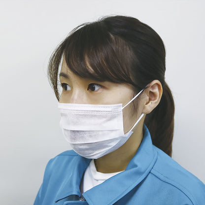 ２層マスク（耳掛けタイプ）　１００枚ｘ３０箱セット