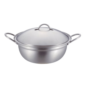 ステンレス　寄せ・しゃぶ鍋　２４ｃｍ