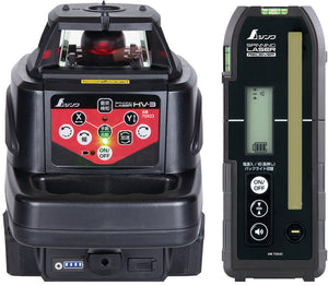スピニングレーザー　ＨＶ－３　レッド　受光器付　　　　　　　　　