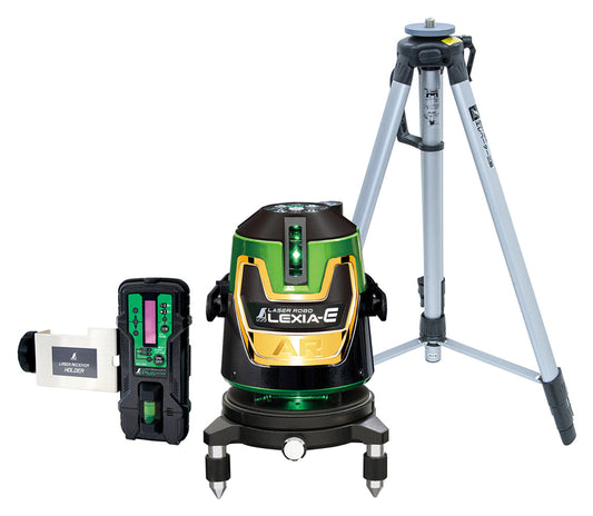 レーザーロボ　ＬＥＸＩＡ－Ｅ　５１ＡＲ　グリーン　受光器・三脚セット