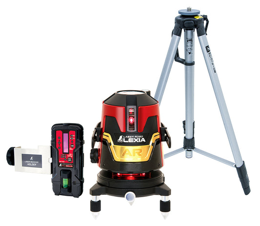 レーザーロボ　ＬＥＸＩＡ　５１ＡＲレッド　受光器・三脚セット　　　　