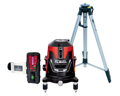 レーザーロボ　ＬＥＸＩＡ　２１Ｐ　レッド　受光器・三脚セット