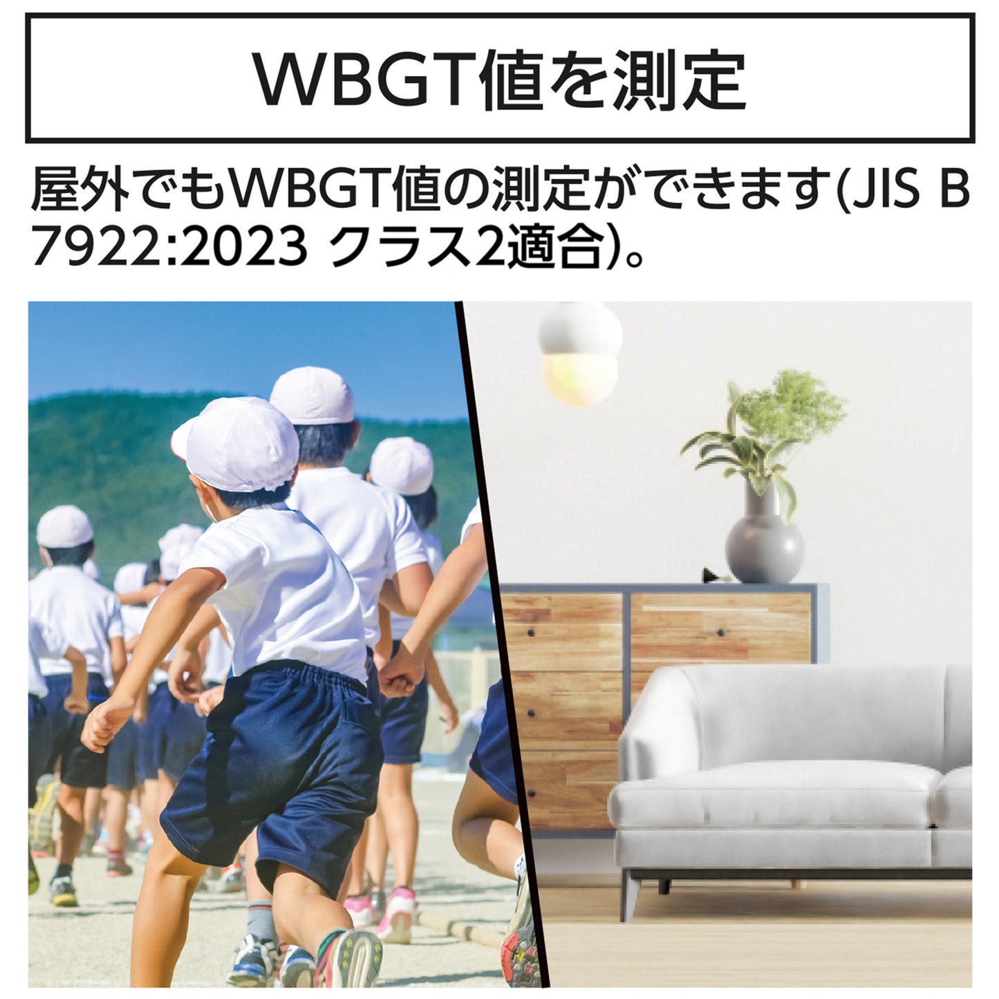 熱中症計 黒球式 Basic　73223