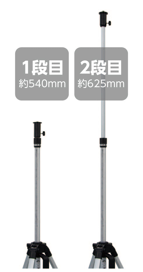 三脚　ハンドル式エレベーター　Ｄ　３ｍ　軽量　高所タイプ　　　　