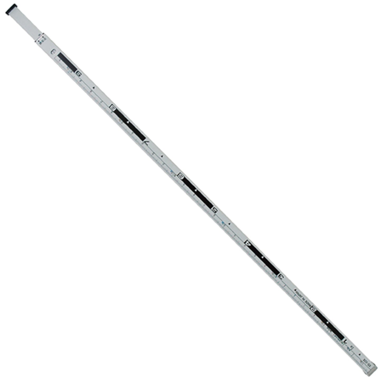 アルミスタッフ　ミニ棒　２ｍ２段