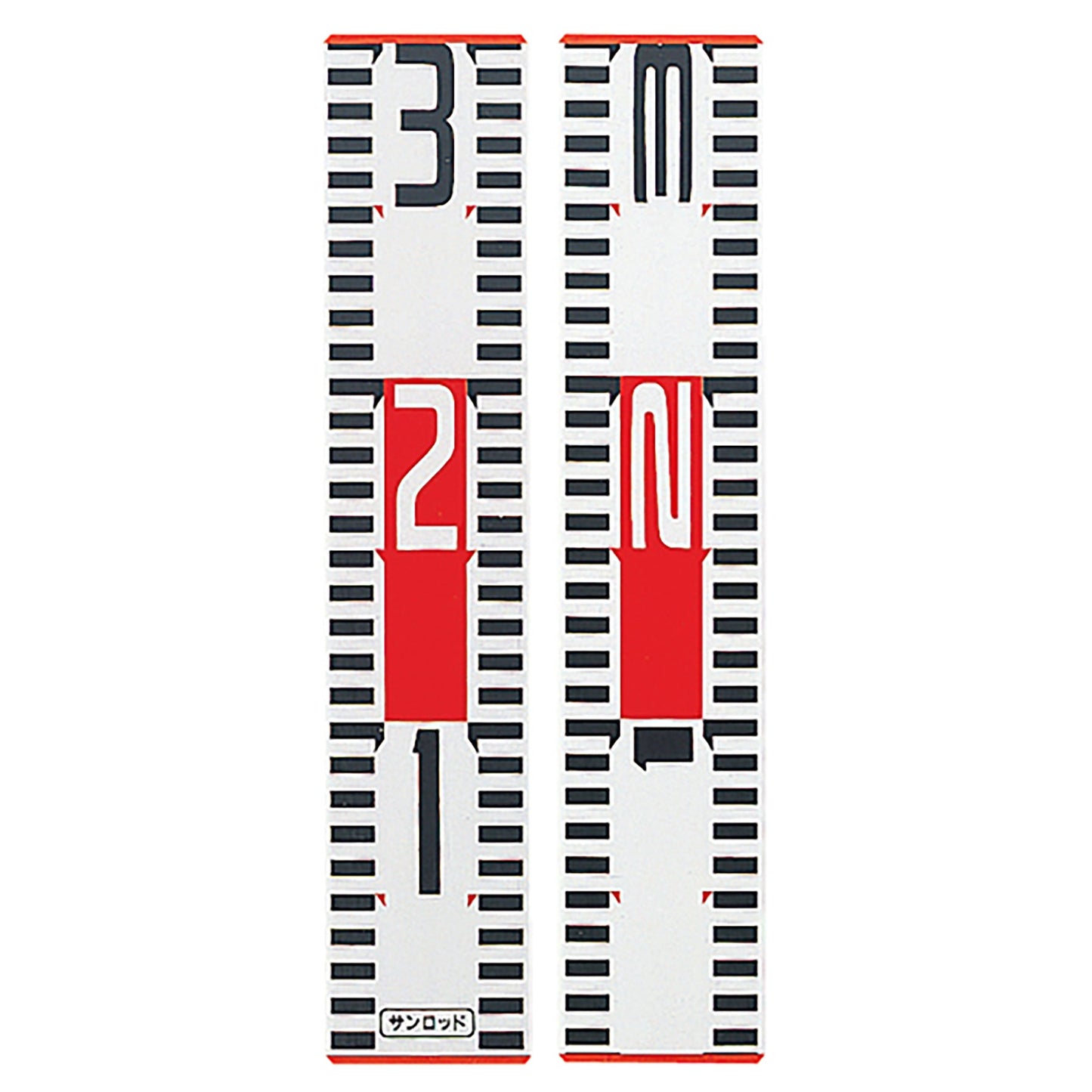 アルミ製標尺　３０ｃｍ