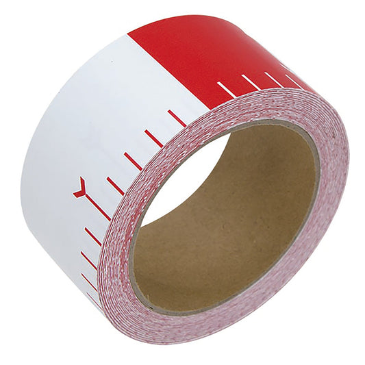 貼付ロッド　５０ｍｍ×２５ｍ　赤白２０ｃｍ間隔