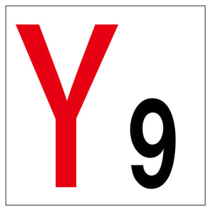 通り芯標識６００角　Ｙ９