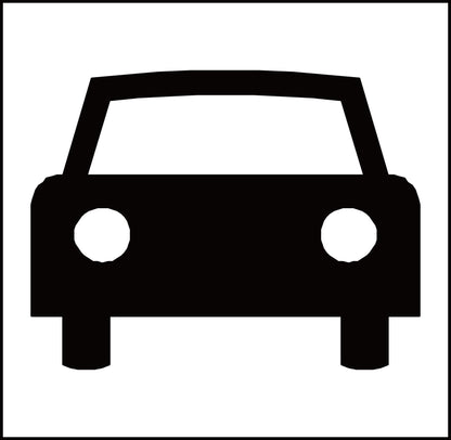 ＪＩＳピクトサイン　一般車　１５０角