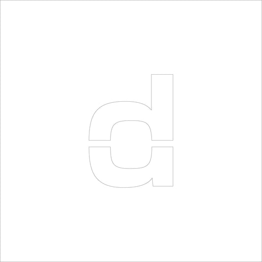 吹付けプレート　ステンシル　Ｈ５０　アルファベット　ｄ