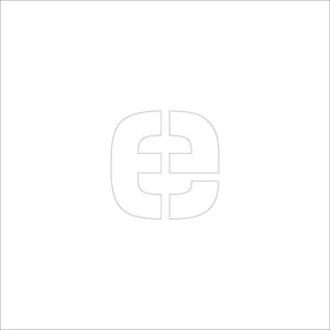 吹付けプレート　ステンシル　Ｈ７５　アルファベット　ｅ