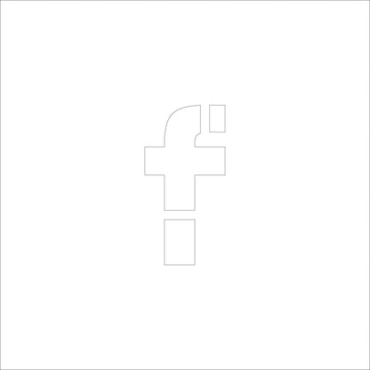 吹付けプレート　ステンシル　Ｈ７５　アルファベット　ｆ