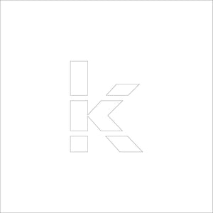 吹付けプレート　ステンシル　Ｈ７５　アルファベット　ｋ