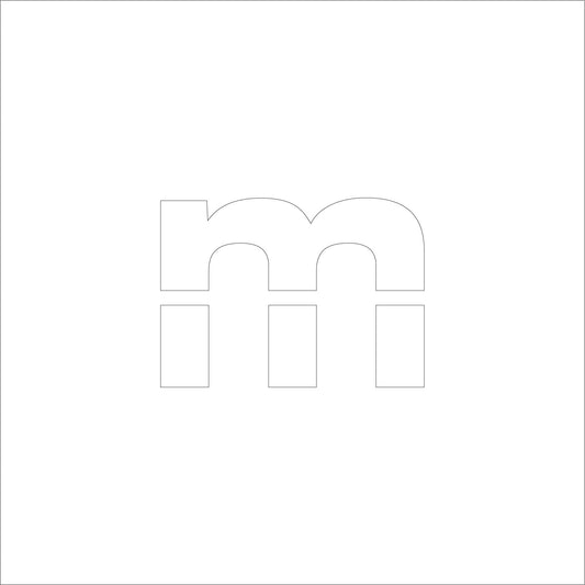 吹付けプレート　ステンシル　Ｈ７５　アルファベット　ｍ