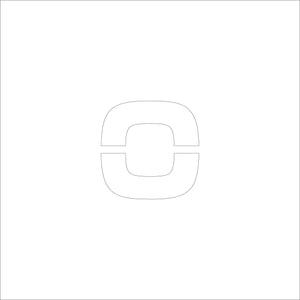 吹付けプレート　ステンシル　Ｈ７５　アルファベット　ｏ