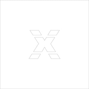 吹付けプレート　ステンシル　Ｈ５０　アルファベット　ｘ