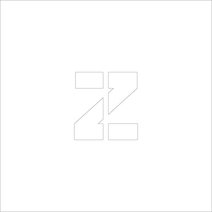 吹付けプレート　ステンシル　Ｈ７５　アルファベット　ｚ