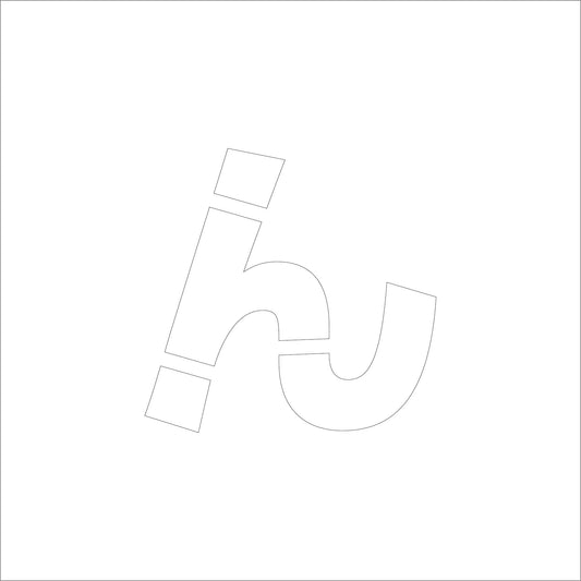 吹付けプレート　ステンシル　Ｈ１５０　ひらがな　ん