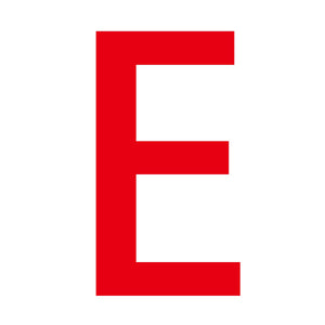 通り芯標識４５０角　マグネット　Ｅ