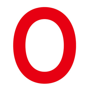 通り芯標識３００角　マグネット　Ｏ