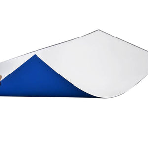 両面カラーマグネットシート　青／白