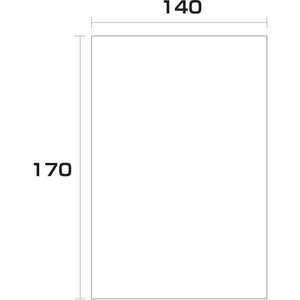 ポリエチレン袋　厚み０．０２　２０００枚　１４０幅ｘ長さ１７０ｍｍ